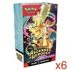 Pokemon TCG Mega Evolution Ascended Heroes Booster Bundle Lot of 6 PRESALE - Image 1
