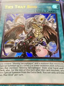 3x Ties That Bind + Turn Silence | 1st Editions | NM | Yu-Gi-Oh! - Image 4