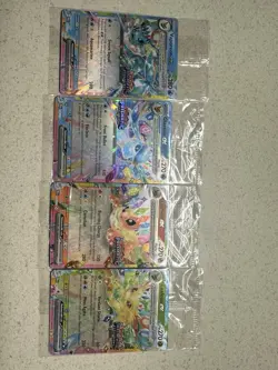Flareon Jolteon Vaporeon Glaceon EX Prismatic Stamped Promos Pokemon TCG Sealed - Image 1