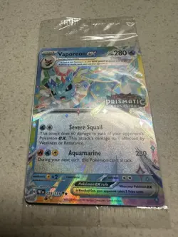 Flareon Jolteon Vaporeon Glaceon EX Prismatic Stamped Promos Pokemon TCG Sealed - Image 2
