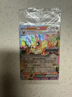 Flareon Jolteon Vaporeon Glaceon EX Prismatic Stamped Promos Pokemon TCG Sealed - Image 4