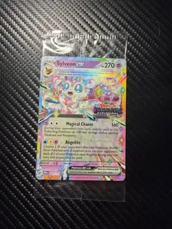 Pokemon Sylveon EX Holo Stamped Promo 270 HP Prismatic Evolutions 041/131 - Image 1