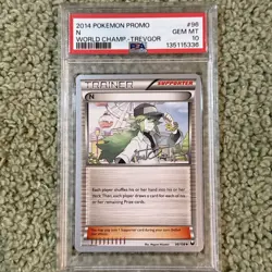 Pokemon N PSA 10 Dark Explorers World Championship 2014 Trevgor POP 5 - Image 1