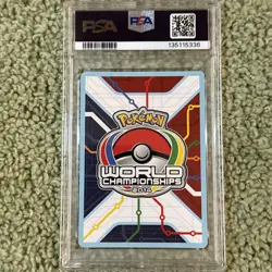 Pokemon N PSA 10 Dark Explorers World Championship 2014 Trevgor POP 5 - Image 2
