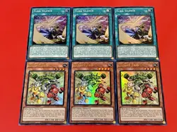 3x Gadget Trio + Turn Silence | 1st Editions | NM | Yu-Gi-Oh! - Image 1