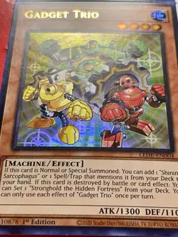 3x Gadget Trio + Turn Silence | 1st Editions | NM | Yu-Gi-Oh! - Image 2