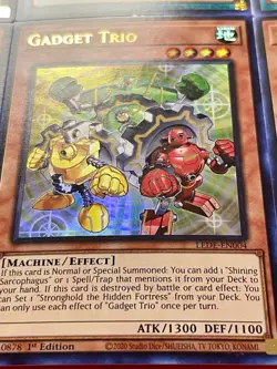 3x Gadget Trio + Turn Silence | 1st Editions | NM | Yu-Gi-Oh! - Image 4