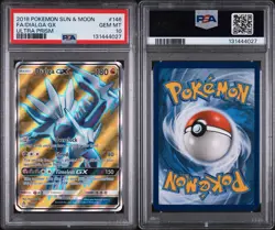 2018 Pokemon Sun & Moon Ultra Prism Fa/Dialga Gx #146 PSA 10 - Image 3