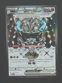 Cornerstone Mask Ogerpon ex 199/167 - Twilight Masquerade Pokemon TCG - NM - Image 1
