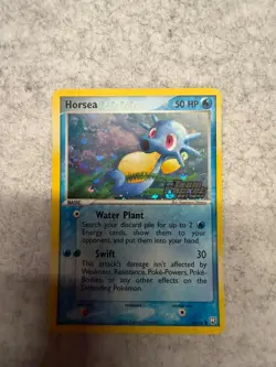 Pokemon Team Rocket Returns Horsea Stamped Reverse Holo 58/109 - Image 1