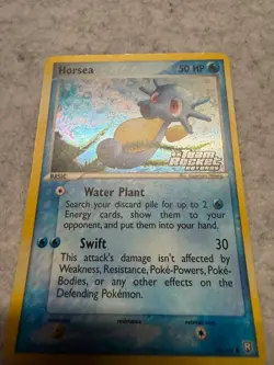 Pokemon Team Rocket Returns Horsea Stamped Reverse Holo 58/109 - Image 4