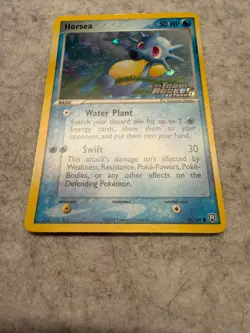 Pokemon Team Rocket Returns Horsea Stamped Reverse Holo 58/109 - Image 5