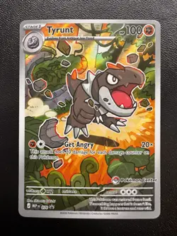 Tyrunt 070/2026: Stage 1 Dinosaur 100 HP EN Pokemon Center exclusive - Image 1