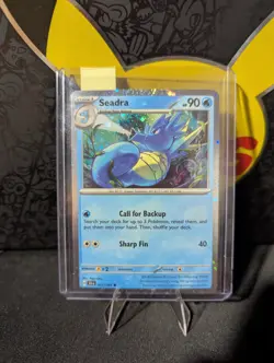 Seadra 11/64 Pokemon TCG S&V Promo Common Cosmos Holo NM - Image 1