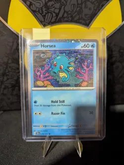 Horsea 10/64 Cosmos Holo Promo - Shrouded Fable Pokemon TCG - NM - Image 1