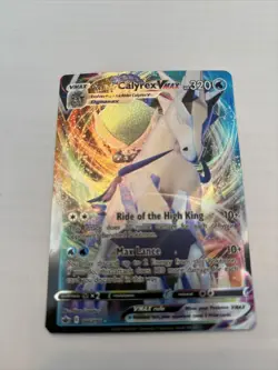 Ice Rider Calyrex VMAX - 046/198 Ultra Rare Chilling Reign Pokemon TCG NM - Image 1