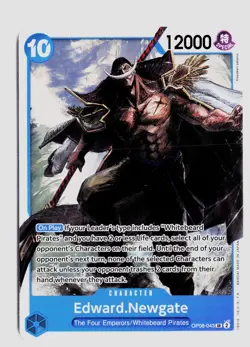 Edward.Newgate OP08-043 Foil SR One Piece NM - Image 1