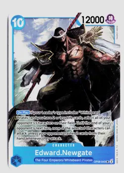 Edward.Newgate OP08-043 Foil SR One Piece NM - Image 1