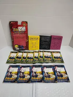 LOT 13 PACKS, 4 Books BANDAI ZATCH BELL BOOSTER THE CARD BATTLE TRADING CARDS - Image 1