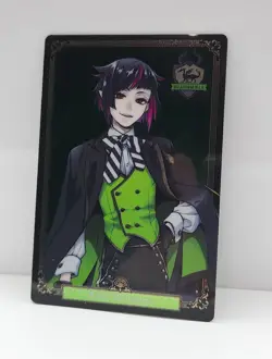 Twisted Wonderland Lilia wafer card foil plastic shiny - Image 1