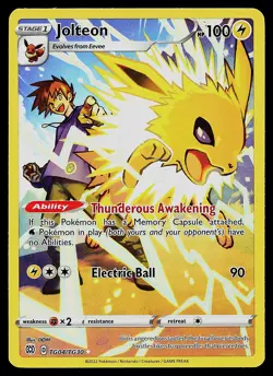 Pokemon Card - Jolteon Brilliant Stars TG04/TG30 Ultra Rare - Image 1