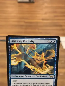 MTG Magic Enduring Curiosity Duskmourn: House of Horror 0051 NM Free Shipping! - Image 2