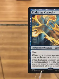 MTG Magic Enduring Curiosity Duskmourn: House of Horror 0051 NM Free Shipping! - Image 4