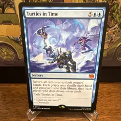 Magic The Gathering: TMT “Turtles in Time” Sorcery M005S (English) - Image 1