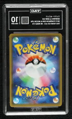 Mewtwo & Mew GX Japanese Pokemon Sun Moon Tag Team All Stars (SM12a) TAG 10 - Image 2