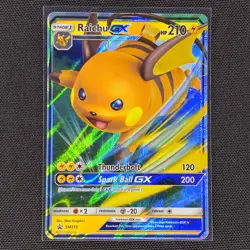 Raichu GX - SM213 - Black Star Promo - Pokemon Card - VLP - Image 1