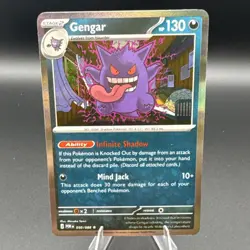 Gengar 050/088 POR: Stage 2 Rare Holo 130HP Mind Jack English Pokemon TCG - Image 1