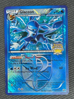 Pokemon Glaceon - 23/116 City Championships Promo Cross Hatched Holo -- NM - Image 1