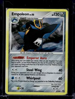 Empoleon - 2/100 / Holo Rare Diamond & Pearl Stormfront 2008 (NM) / Pokemon TCG - Image 1