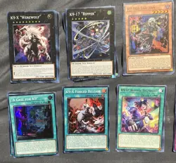 Yugioh TCG Lot Of 20+ K9 Archetype Cards 2025 Justice Hunters - Image 3