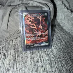 Pokemon Bloodmoon Ursaluna ex 168/131 Prismatic Evolutions Holo Mint - Image 1