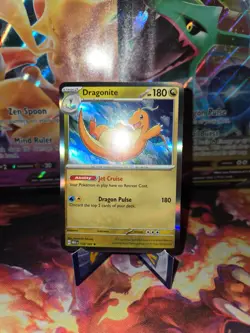 Pokemon TCG Dragonite 149/165 Sv: Scarlet & Violet 151 Holo Rare NM - Image 1