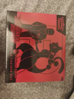 Pokemon TCG Destined Rivals Pokemon Center ETB *Slight Damage* - Image 1
