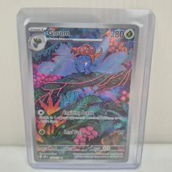 Pokemon TCG Gloom Sv03: Obsidian Flames 198/197 Holo Illustration Rare - Image 1
