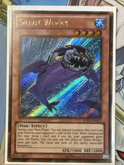 Silent Wobby - PGLD-EN013 - Gold Secret Rare Yugioh - Image 1