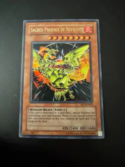 Sacred Phoenix of Nephthys Unlimited Ultra Rare NM FET-EN005 - Image 1