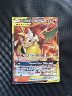 Pokemon Card - Cosmic Eclipse Charizard & Braixen GX 22/236 Excellent! - Image 1