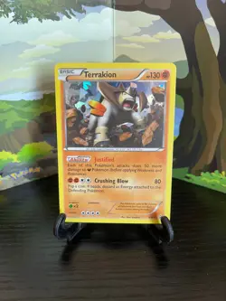 Terrakion BW71 - Black Star Promo - Pokemon Card TCG - LP - Image 1