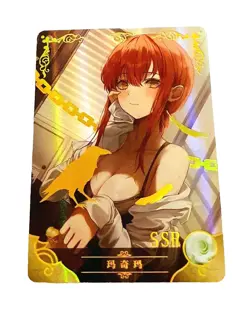 Goddess Story Waifu Card TCG | Makima - Chainsaw Man | SSR | NS-09SSR-01 - Image 1