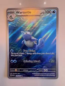 NEAR MINT! Wartortle (171/165) S&V 151 Illustration Rare Pokemon Card! FAST P&P! - Image 1