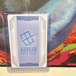 Gundam Card Game Garrod Ran & Tiffa Adill Foil Burst Pilot Card English - Image 2