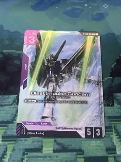 Blast Impulse Gundam C+ Foil | Gundam Card Game - Destiny Ignition ST09-007 - Image 1