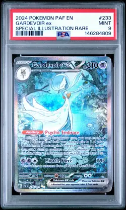 2024 POKEMON PAF EN-PALDEAN FATES SPECIAL ILLUSTRATION RARE GARDEVOIR EX PSA 9 - Image 1