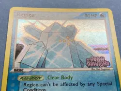Pokemon Stamped Holo Regice- EX Holon Phantoms- 27/110- NM - Image 3