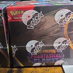 Pokemon TCG Mega Evolution Phantasmal Flames Booster Box English Charizard - Image 1