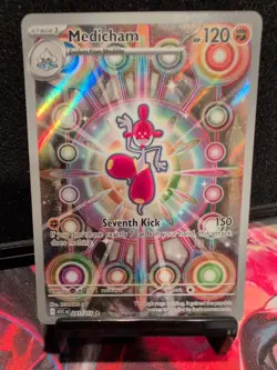 TCG Pokemon Medicham Ascended Heroes 241/217 Alternate Art Pack Fresh NM - Image 1